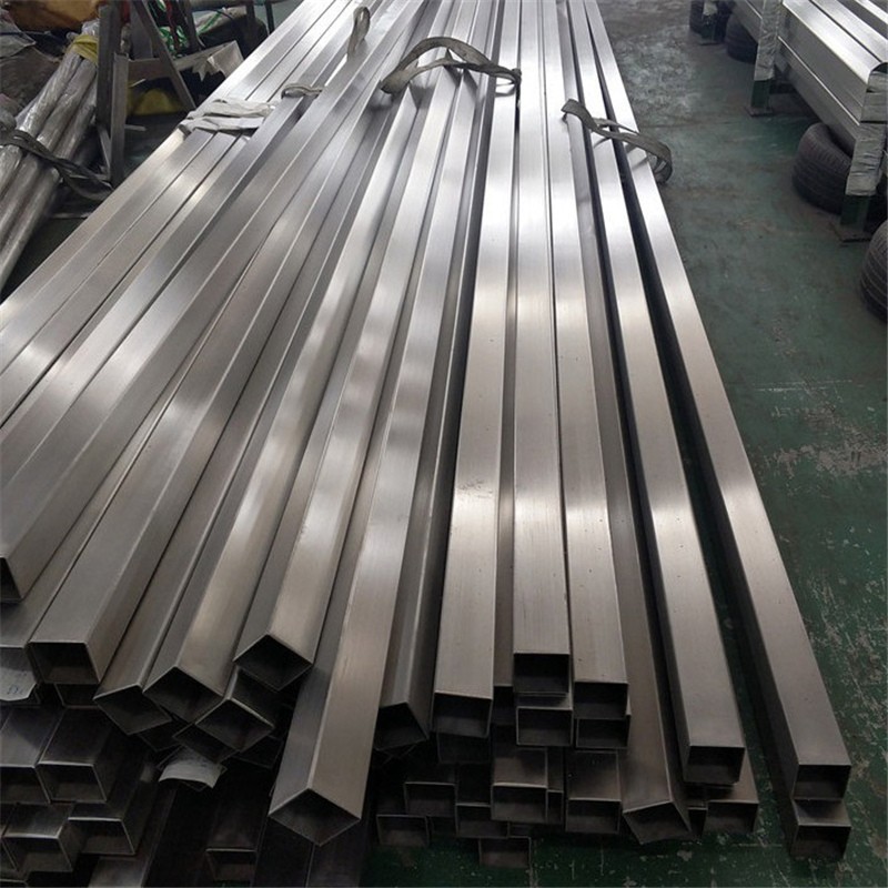 曲靖定尺切割304不锈钢无缝方管